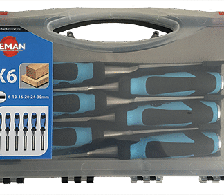 6 CISEAUX A BOIS /MANCHE BI-MAT L6/10/16/20/24/30 COFFRET
