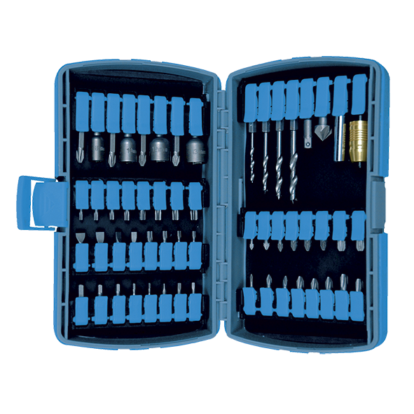COFFRET ASSORTIMENT VISSAGE / PERCAGE DE 56 PIECES