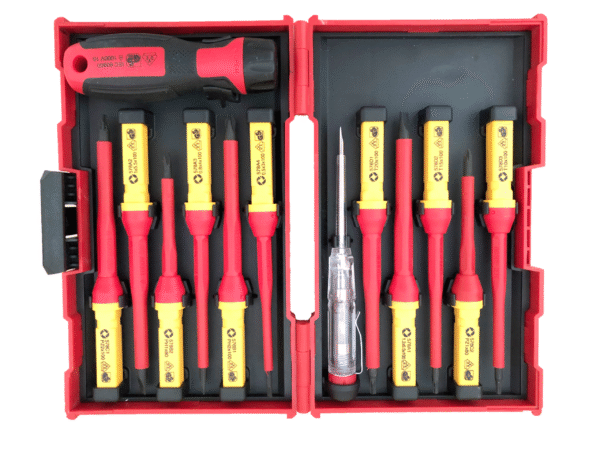 COFFRET 12 TOURNEVIS ISOLES 1000V – Image 2