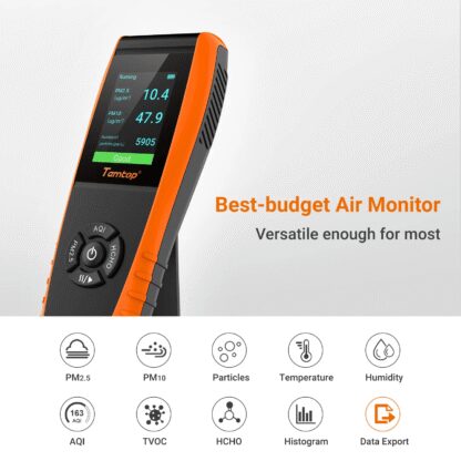Portable de mesure de la qualité de l'air Temtop LKC-1000S+ 2ème génération, ELITECH – Image 3