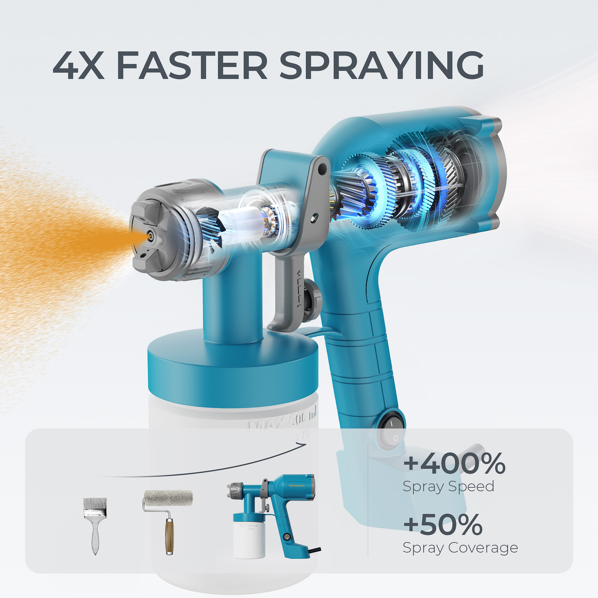 Pistolet pulvérisateur Dreamer 400 - TILSWALL – Image 3