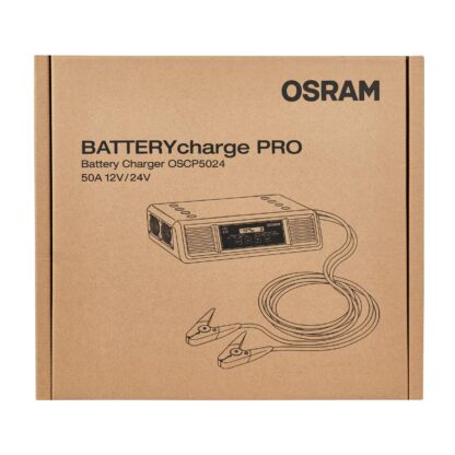 Chargeur de batterie professionnel OSRAM Smart Charge Pro, boîte pliable (1 pièce)