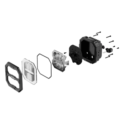OSRAM Cube PX 1500 ULTRA WIDE, éclairage de travail, 12/24 V, 6 000 K, boîte pliable (1 pièce) – Image 3