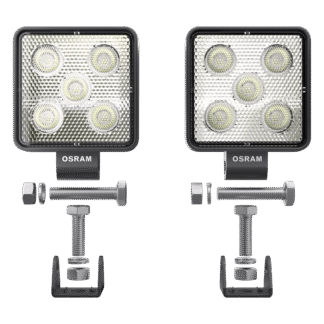 OSRAM Cube VX70-WD, <nbsp/> Application feux de route supplémentaires, 12/24 V, 6 000 K, BOÎTE PLIANTE (2 pièces)