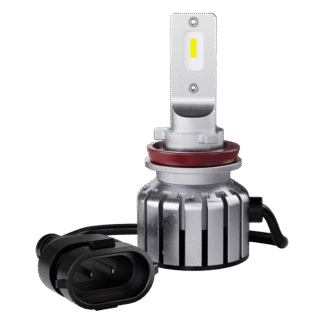 OSRAM LEDriving HL BRIGHT, tout-terrain ? H8/H9/H11/H16, principalement pour feux de croisement, feux de route et antibrouillard, 64211DWBRT-2HFB, 12 V, 6 000 K, boîte pliable (2 pièces)
