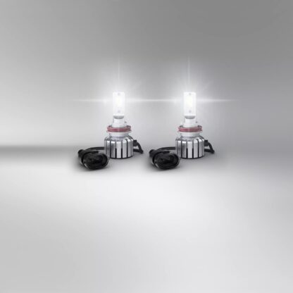 OSRAM LEDriving HL BRIGHT, tout-terrain ? H8/H9/H11/H16, principalement pour feux de croisement, feux de route et antibrouillard, 64211DWBRT-2HFB, 12 V, 6 000 K, boîte pliable (2 pièces) – Image 4
