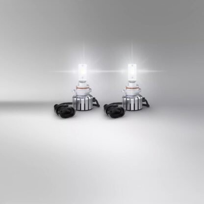 OSRAM LEDriving HL BRIGHT, tout-terrain ? HB3/H10/HIR1, principalement pour feux de croisement, feux de route et antibrouillard, 9005DWBRT-2HFB, 12 V, 6 000 K, boîte pliable (2 pièces) – Image 4