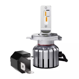 OSRAM LEDriving HL Vintage, tout-terrain ? H4/R2/H19, principalement pour feux de croisement, feux de route et antibrouillard, 12 V, 2 700 K, boîtier métallique (2 pièces)