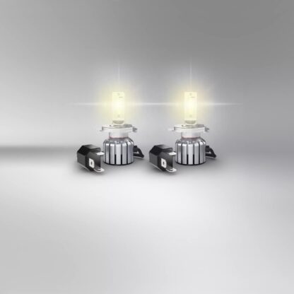 OSRAM LEDriving HL Vintage, tout-terrain ? H4/R2/H19, principalement pour feux de croisement, feux de route et antibrouillard, 12 V, 2 700 K, boîtier métallique (2 pièces) – Image 3