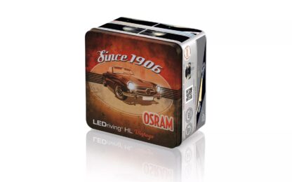 Ampoules OSRAM LEDriving HL Vintage, tout-terrain ? H7/H18, principalement utilisées pour les feux de croisement, les feux de route et les feux antibrouillard, 12 V, 2 700 K, boîtier métallique (2 pièces). – Image 6