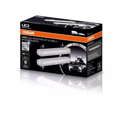 Kit de montage OSRAM FX GEN 2, supports arrière, kit d'accessoires, 6 000 K, boîte pliable (1 pièce) – Image 11