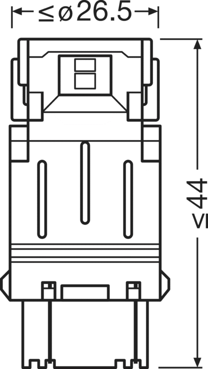LAMPE LED LEDriving SL≜ P27/7W Amber ECO PACKAGING – Image 3