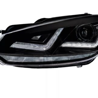 Phares OSRAM LEDriving XENARC BLACK Edition pour VW Golf VI, LEDHL102-BK, 12 V, boîtier pliable (1 pièce)