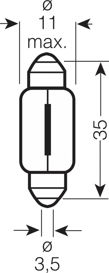 ORIGINAL C5W 12V BLI2 ECO PACKAGING – Image 3