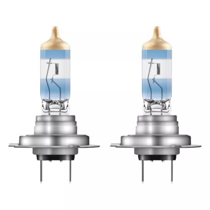 OSRAM NIGHT BREAKER 220, Lampe frontale halogène pour éclairage routier, 64210NB220-2HB, 12 V, boîte pliante suspendue (emballage écologique) (2 pièces)