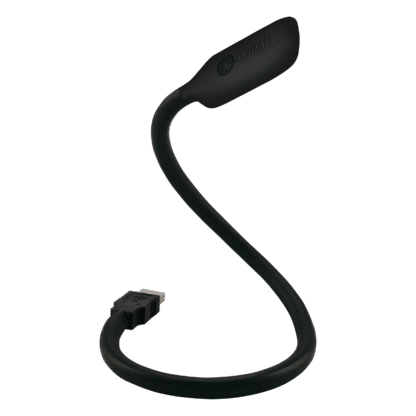 OSRAM ONYX COPILOT, Lampe de lecture LED flexible, ONYX COPILOT USB, 3200 K, BOÎTE PLIANTE (1 pièce)