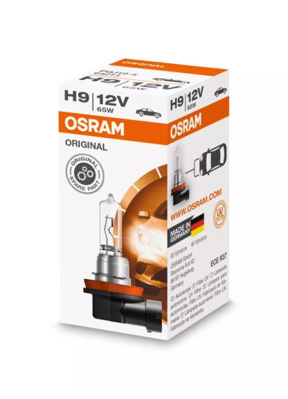 Lampe de phare halogène OSRAM ORIGINAL LINE H9, 64213, 12 V, boîte pliable (emballage écologique) (1 pièce) – Image 3