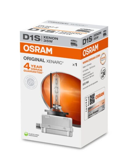 Lampe frontale HID OSRAM XENARC ORIGINAL, D1S, 66140, 85 V, 4 500 K, boîte pliable (1 pièce) – Image 3