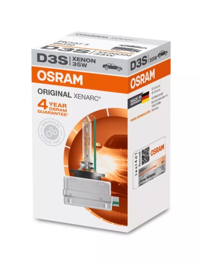 Lampe frontale OSRAM XENARC ORIGINAL, D3S HID, 66340, 42 V, 4 300 K, boîte pliable (1 pièce) – Image 3