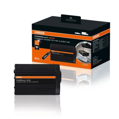 POWERinvert Modified Sine Wave Inverter 12V DC 150W – Image 2