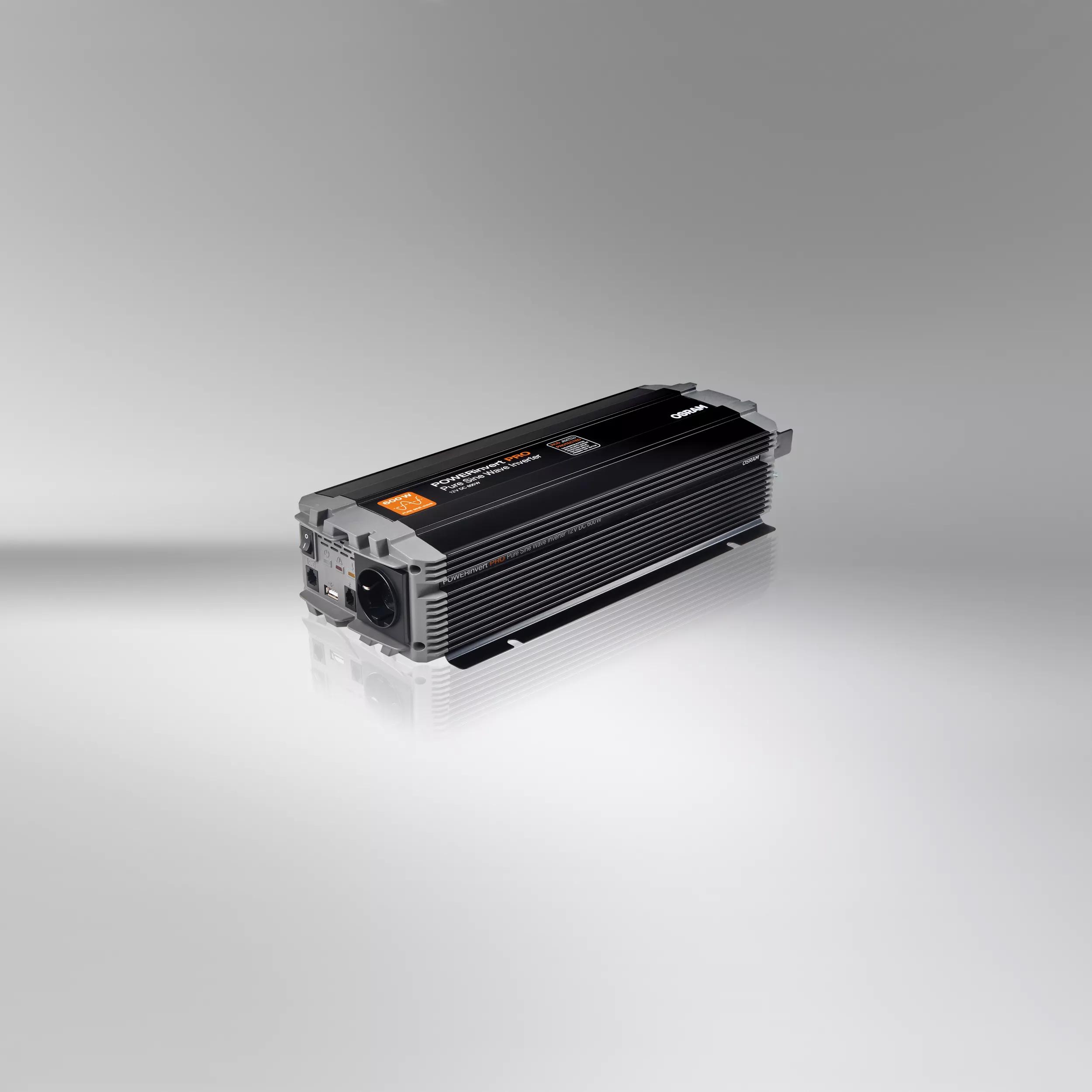 Onduleur sinusoïdal pur POWERinvert PRO OEINVPAR6 12 V CC 600 W RCD – Image 11