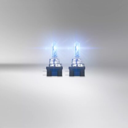 OSRAM COOL BLUE® INTENSE (NEXT GEN), lampe de phare halogène H15, 64176CBN, 13,2 V, jusqu'à 3 700 K, boîte pliable (emballage écologique) (1 pièce) – Image 2