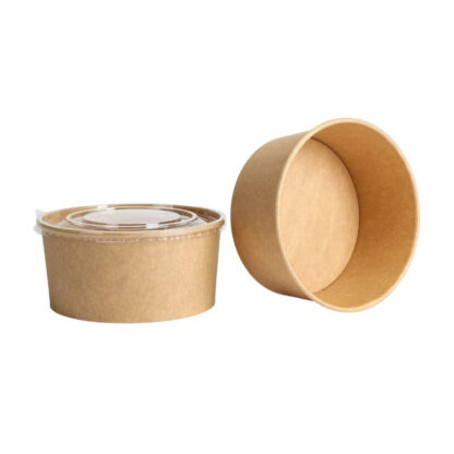 Bol à Salade Kraft - 1300 ml - Lot de 50 – Image 6