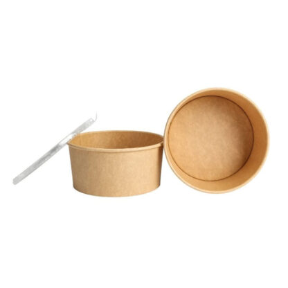Bol à Salade Kraft - 1300 ml - Lot de 50 – Image 8