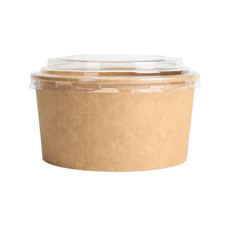 Bol à Salade Kraft - 1000 ml - Lot de 50 – Image 2