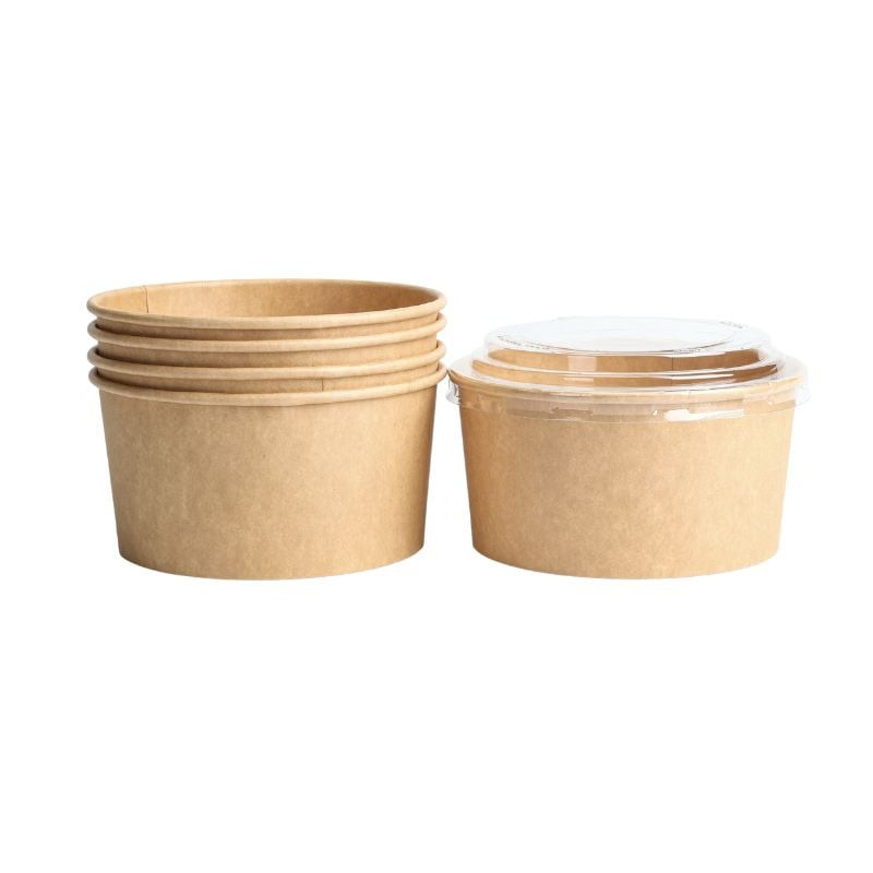 Bol à Salade Kraft - 1000 ml - Lot de 50 – Image 5