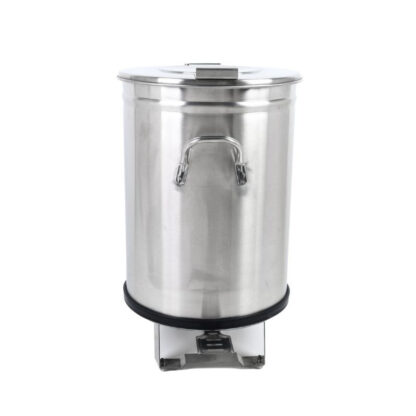Poubelle Inox avec Pédale - 100 L – Image 2