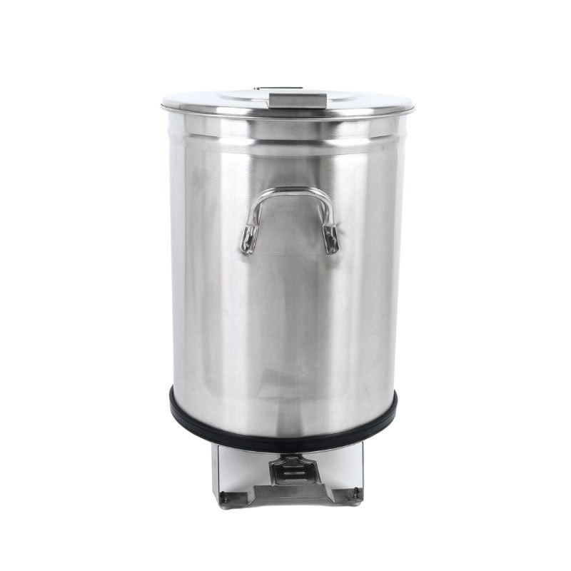 Poubelle Inox avec Pédale - 100 L – Image 2