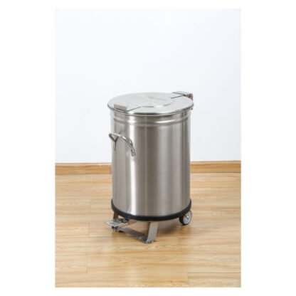 Poubelle Inox avec Pédale - 100 L – Image 7