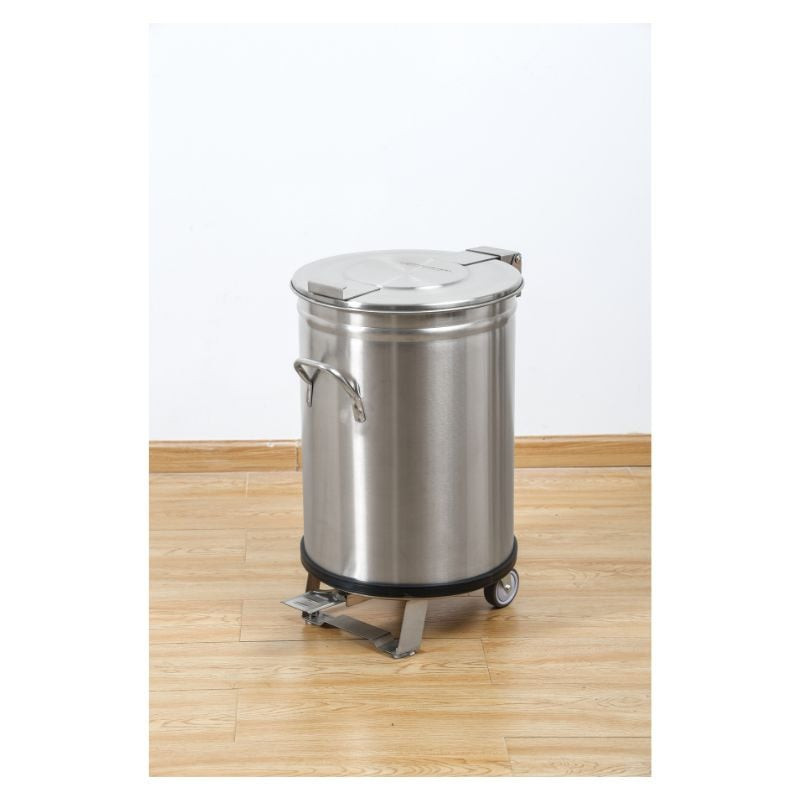 Poubelle Inox avec Pédale - 100 L – Image 7