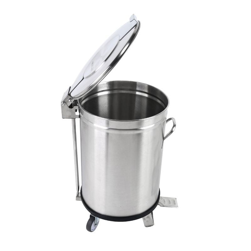 Poubelle Inox avec Pédale - 100 L – Image 10