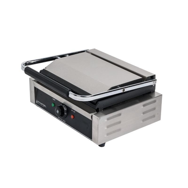 Grill Panini Grande Surface Rainurée/Lisse – Image 3