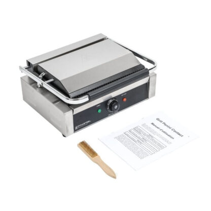 Grill Panini Grande Surface Rainurée/Lisse – Image 6