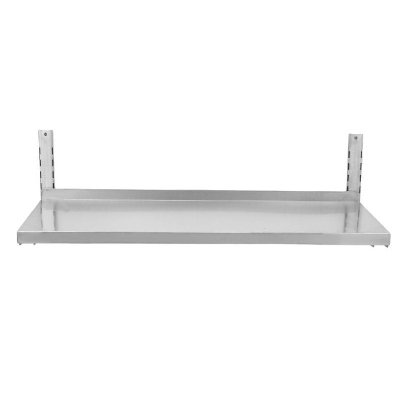 Etagère Murale en Inox sur Crémaillères - L 1000 x P 400 mm – Image 4
