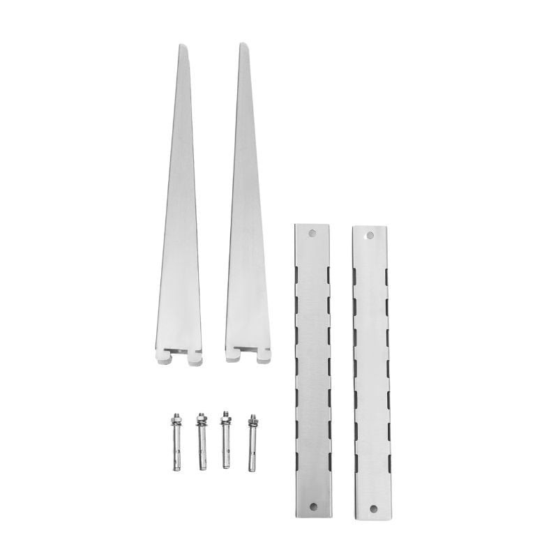 Etagère Murale en Inox sur Crémaillères - L 1000 x P 400 mm – Image 7