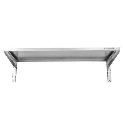 Etagère Murale en Inox sur Crémaillères - L 1200 x P 400 mm – Image 3