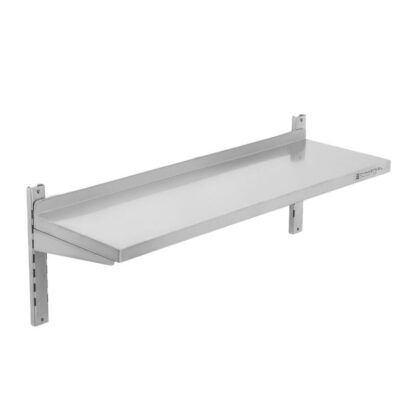 Etagère Murale en Inox sur Crémaillères - L 1000 x P 300 mm – Image 3