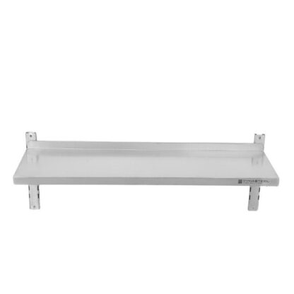 Etagère Murale en Inox sur Crémaillères - L 1200 x P 300 mm – Image 5