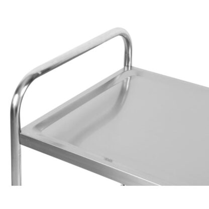 Chariot Inox à 2 Plateaux – Image 6