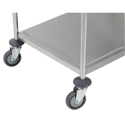Chariot Inox à 2 Plateaux – Image 8