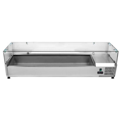 Saladette Réfrigérée à Poser Vitrée - 7 x GN 1/3 – Image 8