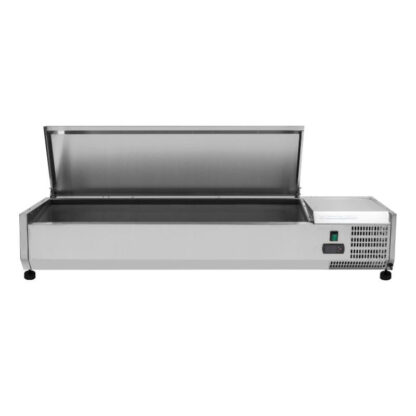 Saladette Réfrigérée à Poser Couvercle Inox - 6 x GN 1/4 – Image 5