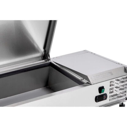 Saladette Réfrigérée à Poser Couvercle Inox - 3 x GN 1/3 + 1 x GN 1/2 – Image 2