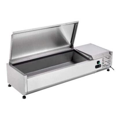 Saladette Réfrigérée à Poser Couvercle Inox - 3 x GN 1/3 + 1 x GN 1/2 – Image 6