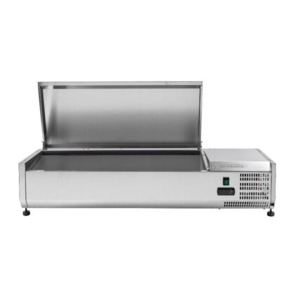 Saladette Réfrigérée à Poser Couvercle Inox - 3 x GN 1/3 + 1 x GN 1/2 – Image 7
