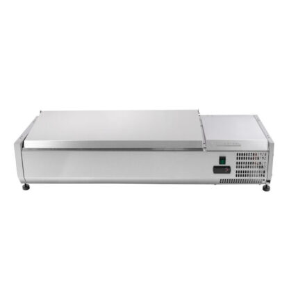 Saladette Réfrigérée à Poser Couvercle Inox - 3 x GN 1/3 + 1 x GN 1/2 – Image 9